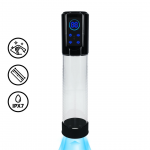 MegaLift Automatic Intimate Vacuum Pump Black Waterproof Silicone