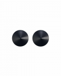 Obsessive Sublimie Self-Adhesive Leather Nipple Covers Black