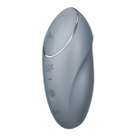 Satisfyer Tap Climax 1 Bluegrey - Dual Stimulation Lay-On Device