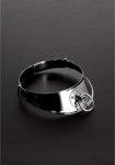 Kiotos Chrome Steel Collar for Men with Locking Clasp 15/38cm