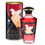 Shunga Aphrodisiac Warming Oil Sparkling Strawberry Wine 100ml