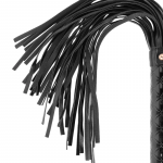 BEGME Black Edition Vegan Leather Impact Whip - Advanced Handle Design