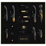 Pretty Love Queen&rsquo;s Luxury Collection Black & Gold 12-Piece Deluxe Set