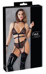 Cottelli Bondage Body Harness M - Powernet & Wet Look, Adjustable Chains