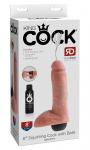Pipedream Squirting Model 8" with Balls, Pump System, PVC/Silicone