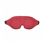 Sportsheets Saffron Blindfold - Adjustable Memory Foam Eye Mask, Black/Red