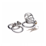 XR Brands The Pen Deluxe Stainless Steel Adjustable Chastity System