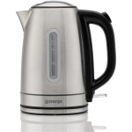 Gorenje Kettle | K17DS | Electric | 2200 W | 1.7 L | Stainless steel | 360&deg; rotational base | Stainless steel