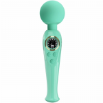 Pretty Love Skyler Rechargeable Green Wand Massager LCD 10 Modes