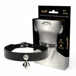 Coquette Chic Desire Vegan Leather Collar - Adjustable Elegant Accessory 43cm