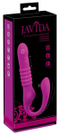 Javida 3 Function Dual Action Intimate Machine, Flexible, USB, Purple