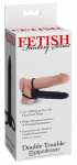 FFS Double Trouble Dark - Multifunctional Couple&rsquo;s Ring & Anal Attachment, Black