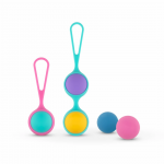 Vita Kegel Ball Set - Multicolor Pelvic Floor Training System, Silicone