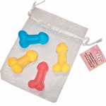 Diablo Picante Mini Scented Soaps Set - 4 Colorful Party Accessories