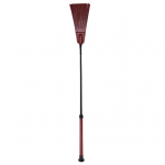 Sportsheets Saffron Fringe Crop - Red & Black, 23.75'' Dual-Layer Tip