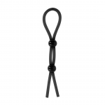 SHOTS Double Ring Booster Adjustable Silicone Black System