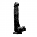 RealRock Model 10 Premium Intimate Machine with Scrotum 25cm Beige