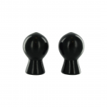 Size Matters Nipple Booster Black Rubber Vacuum System 2.6in