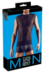 NEK Powernet Men's Shirt L Black - Shiny Stretch Matte Design