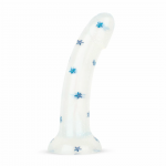Blossom Bliss Intimate Machine Blue Glitter 19cm by Dildo Collection