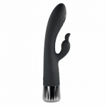 Evolved Heat Up & Chill Dual Motor Intimate System Black Silicone