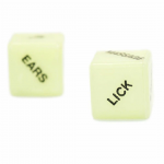 Loving Joy Glow-in-the-Dark Intimate Dice Game - Multi-Action Set