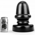 All Black AB72 Intimate Plug 23 cm PVC Black Hypoallergenic Base