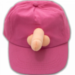 Diablo Picante Fuchsia Party Cap with Whistle and Novelty Decor