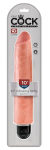Kinklab KC 10" Multi-Function Vibrating Model, Waterproof, Light Tone