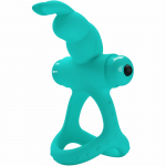 Pretty Love Figgy Green Dual Vibrating Silicone Partner Ring