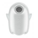 Satisfyer Glowing Ghost White - Illuminated Intimate Machine, Compact Design