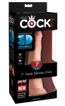 King Cock Plus KCP 7 Intimate Model Triple Density 21cm Beige