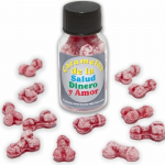 Diablo Picante Health-Money-Love Candies Strawberry & Cherry 12 pcs