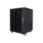 Lanberg 19" 15U juoda rack spinta
