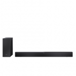 Sharp 2.1 Dolby Atmos/DTS Virtual:X Soundbar with Slim Wireless Subwoofer | HT-SBW310 | 330 W | Bluetooth | Black | Wireless con