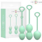 INTENSE Charli Kegel Ball Kit Light Jade Green - 3-Piece Pelvic Floor Trainer