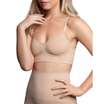 Bye Bra Seamless Medium Control Bra XXL Beige - Shaping Support