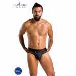 Passion 030 Open Slip Black L/XL - Premium Decorative Lingerie