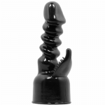 Baile Power Head Black - Interchangeable Massager Attachment TPR