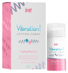 intt Vibration Cotton Candy Stimulation Gel 15 ml - Sweet Aroma Formula