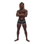 Male Power Sport Mesh Mini Short XL Black - Athletic Comfort Fit