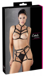 You2Toys Bondage Harness Set S-L Adjustable Decorative Black
