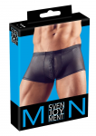 NEK Men&rsquo;s Sheer Stretch Pants M Black Semi-Transparent Zip Detail