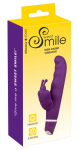 Smile G-Butterfly Silicone Dual Motor Intimate Device Purple 15.5cm