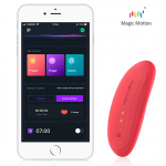 Magic Motion Nyx Wearable App-Controlled Smart Vibrating Device Pink