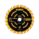 DeWalt pjovimo diskas akumuliatoriniams pjūklams 165 x 20 mm, 24 dantys