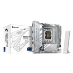 Gigabyte B860I AORUS PRO ICE | Processor family Intel | Processor socket LGA1851 | DDR5 | Supported hard disk drive interfaces S