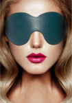 Ouch Halo Luxury Eye Mask - Elegant Faux Leather with Gold Accents