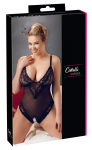 Cottelli Collection Body 3XL Black Lace Powernet Adjustable Straps