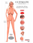Ultimate Fantasy Dolls Kitty 168cm Lifelike Blonde Model Fanta Flesh